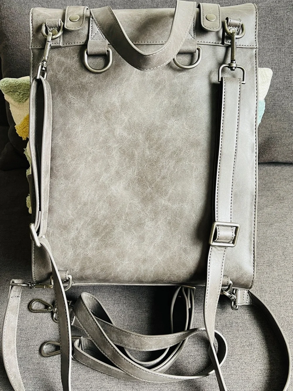 Gray MUA Travel Backpack